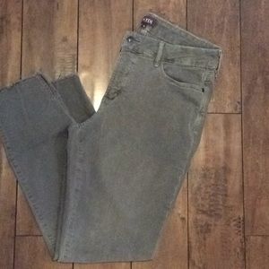NYDJ  Jeans Gray frayed AMI skinny ankle